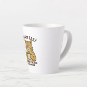 Energy-Saving Mode Cat Latte Mug Latte Mok (Rechterhoek)
