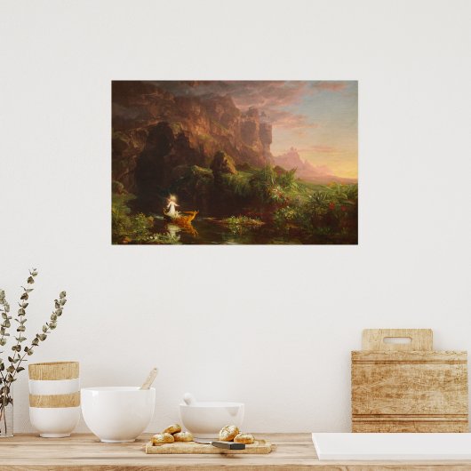 Enfance - Thomas Cole Poster des Beaux Arts (Cuisine)