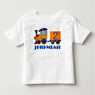 Enfant Âge Anniversaire Train Toddler T-shirt