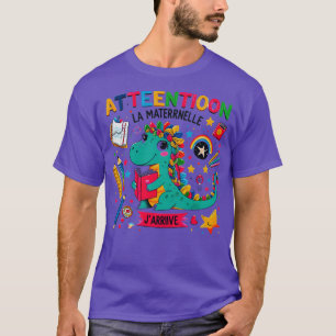 Enfant Attention La Maternelle Jarrie Maternelle T-shirt