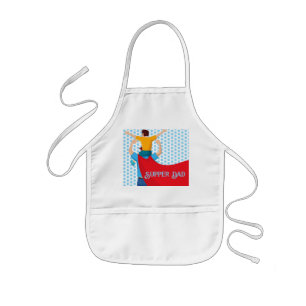 Enfant Cadeau de la fête des pères pour tablier de papa d