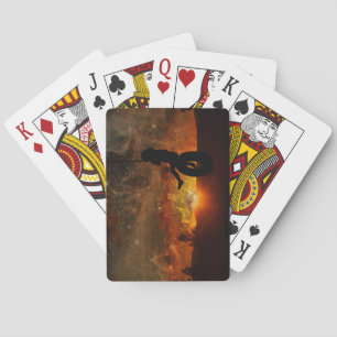 Enfant Dans Pneu À Chauffer Cartes De Jeu