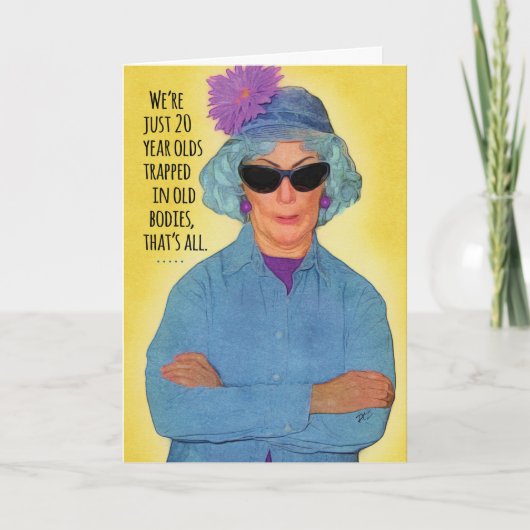 Enfant de 20 ans piégé dans l'Ancien Corps Carte d (Devant)