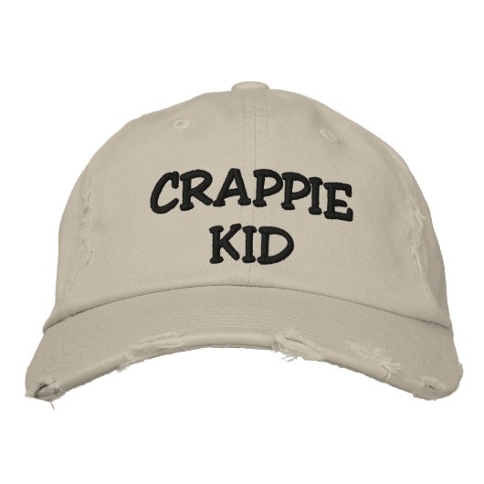 ENFANT DE CRAPPIE - CASQUETTE EMBROIDÉ (ET PERSONN (Devant)