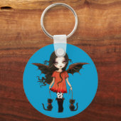 Enfant de Halloween Porte-clés Vampire Mignon (Recto)