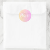 Enfant de la Lumière - Sticker de versets biblique (Sac)