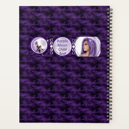 Enfant de lune violette (Dos)