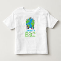 Enfant de T-shirt de jour de conscience de