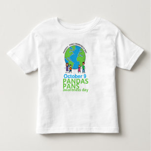 Enfant de T-shirt de jour de conscience de