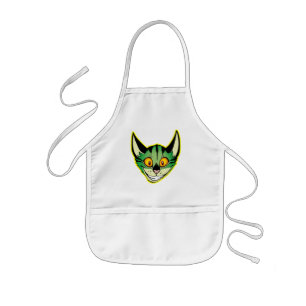 Enfant Dessin fluorescent Chat enfants tablier