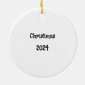 Enfant dormant Ornement de Noël (Dos)