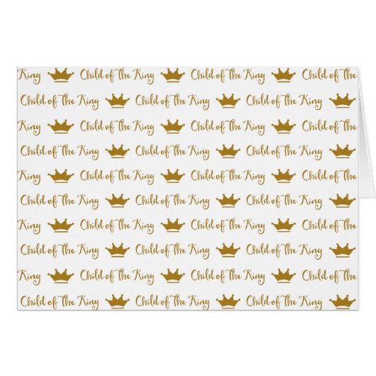 Enfant du Roi, carte de billet Crown Parakaleo (Devant Horizontal)