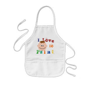 Enfant Enfants Animé tablier de peinture faciale
