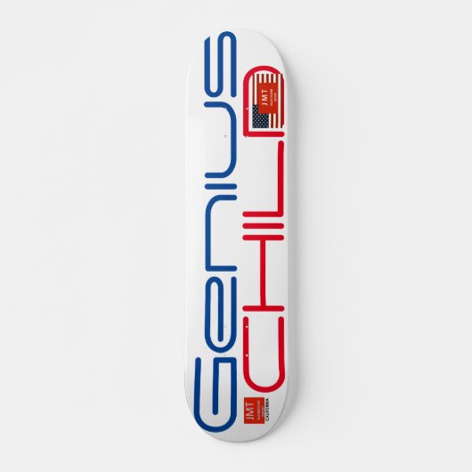 ENFANT GÉNIAL JMT 7 3/4" Planche de skateboard (Devant)