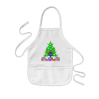 Enfant Hanoukka et tablier de Noël - customisé