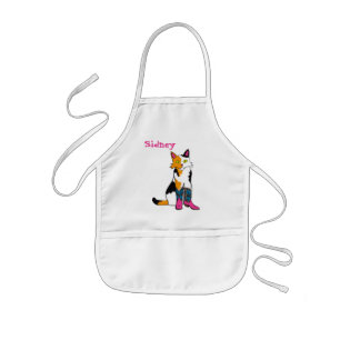 Enfant Jester le tablier du chat