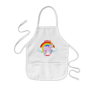 Enfant Joyeux tablier d'enfants Unicorn
