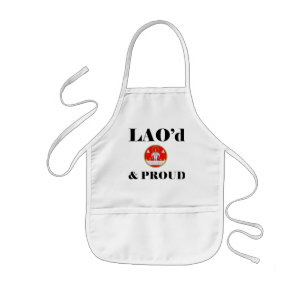 Enfant LAO'd et tablier FIER d'enfants
