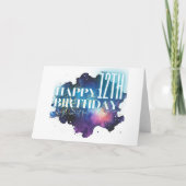 Enfant le plus frais dans la galaxie carte d'anniv (Devant)