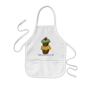 Enfant Le tablier d'enfant de petit gâteau