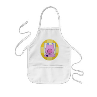 Enfant Le tablier des enfants de porc
