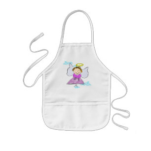 Enfant Peu de tablier d'ange pour des enfants