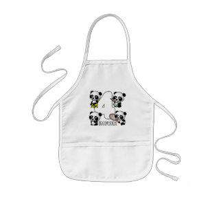 Enfant QUATRE tablier PANDAS