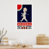 Enfant qui marche - Suède - Impression Matchbox (Cuisine)