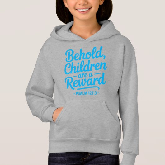 Enfant Récompense Réussite Sweat à capuche (Devant)