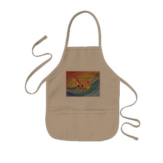 Enfant tablier d'art
