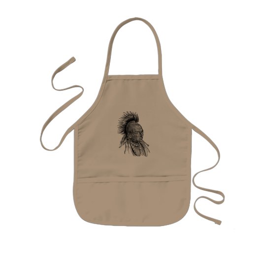 Enfant Tablier de bébé en chef indien (Devant)