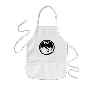 Enfant Tablier de chef des enfants Black Dragon