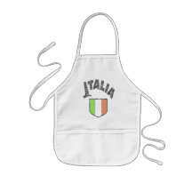 Tablier de cuisine pour enfants italiens