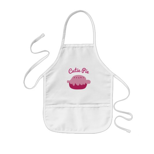 Enfant Tablier de cuisson pour enfants Cutie Pie pour pet (Devant)