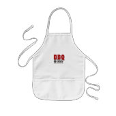 Enfant Tablier de Grill Typographie BBQ Boss (Devant)