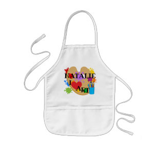 Enfant Tablier de peinture d'artiste d'enfants