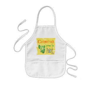 Enfant Tablier de peinture personnalisée pour enfants