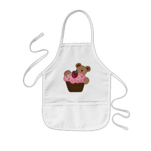 Enfant Tablier d'ours de petit gâteau