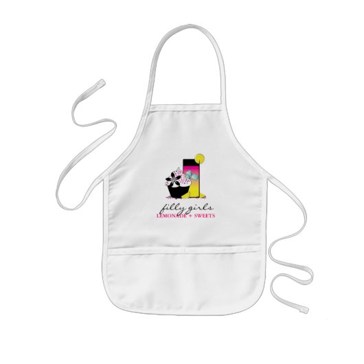Enfant Tablier fait sur commande de boulangerie de petit (Devant)
