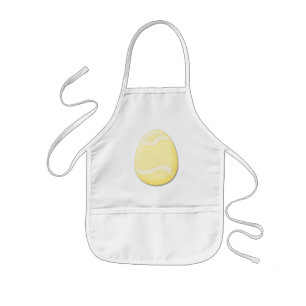 Enfant Tablier (jaune) d'enfants d'oeuf de pâques