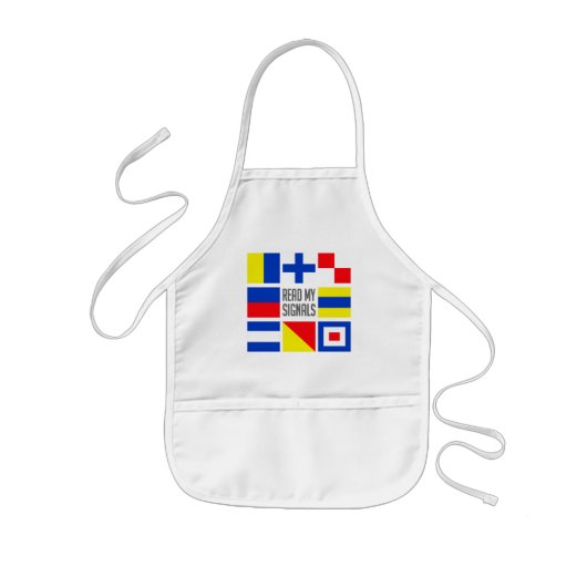 Enfant Tablier maritime - choisir le style (Devant)