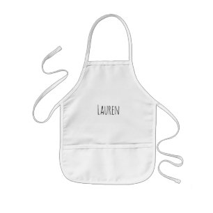 Enfant Tablier pour enfants avec nom personnalisé