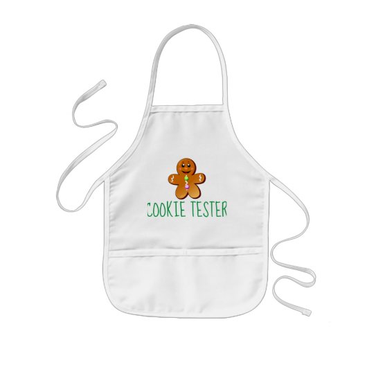 Enfant Tablier pour enfants Cookie Tester (Devant)