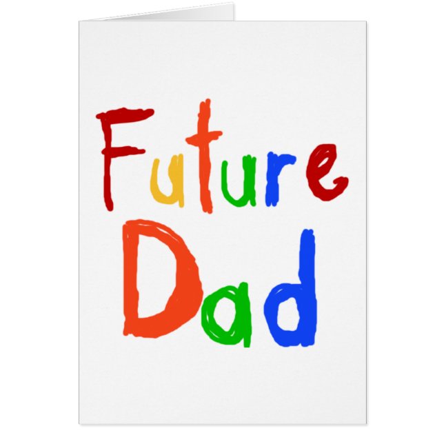 Enfant Texte Futur Papa T-shirts et cadeaux (Devant)