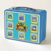 Enfants à côté Opérateurs Métal Lunchbox (Dos)