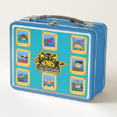 Enfants à côté Opérateurs Métal Lunchbox (Devant)