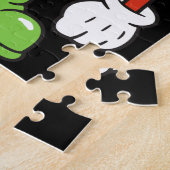 Enfants ABC Alphabet Apple Black Puzzle (Côté)