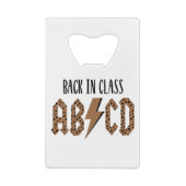 Enfants ABCD Retour en classe Toddler Premier jour (Dos)