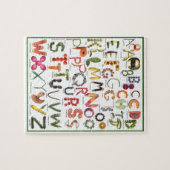 Enfants Alphabet Puzzle éducatif Mat ABC (Horizontal)
