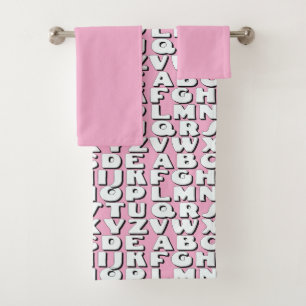 Enfants Alphabet rose